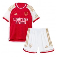 Arsenal Jurrien Timber #12 Domaci Dres za djecu 2023-24 Kratak Rukav (+ Kratke hlače)
